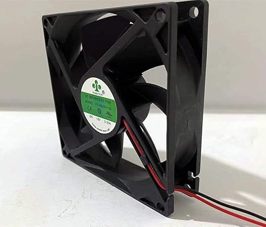 PY-9225H12S 12V 90mm Fan PY-9225H12S 12V 0.35A 90×25MM 2-pin Cooling Fan