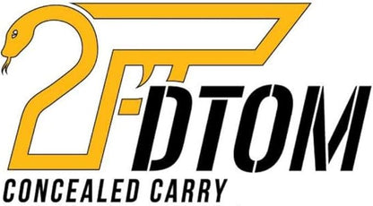 DTOM Three-Stripe ULTRAStick Header Case (Ambidextrous, Low Visibility, BH1 with ULTRAStick Technology)