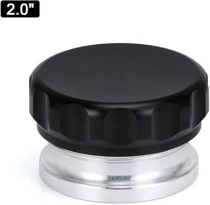 PTNHZ OD 2"50.8mm Aluminum Alloy Weld Billet On Filler Neck Cap Oil Fuel Water Tank Black