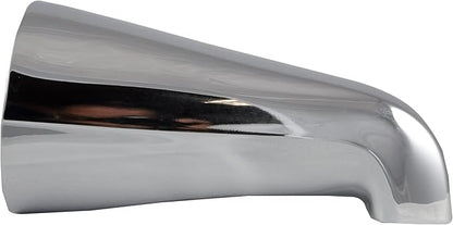 Danco, Inc. 80764 Spout, Front, Metal, Chrome, for Use with 12 in, 34 in IPS Connection and TubShower Faucet Brands