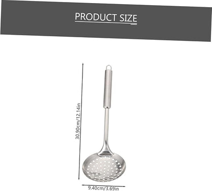 Cabilock 1 Set Stainless Steel Kitchen Utensil Set Non Stick Cooking Tools with Heat Resistant Handles Includes Ladle Slotted Spoon and Egg Spatula for Home Cooking and present Giving