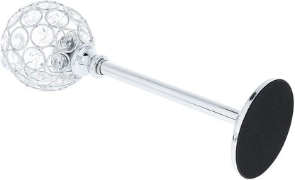 2PcsSet Crystal Mosaic Candle Holder Candelabra Countertop Tabletop Candlestick Holders