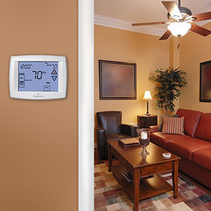 White Rodgers Emerson 1F95-1277 Touchscreen 7-Day Programmable Thermostat, White