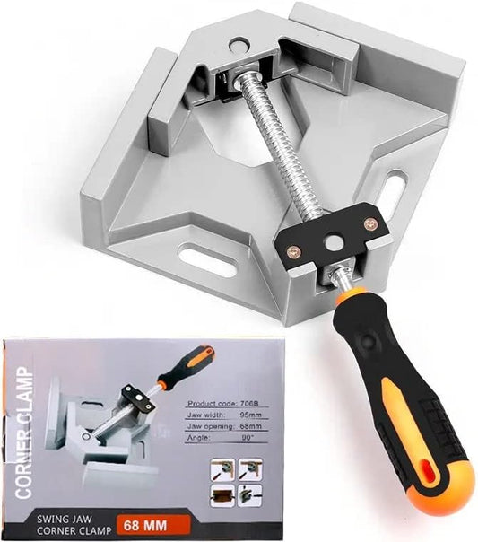 Gadget Guys 90 Degree Clamp - Woodworking and welding clamp right angle - Great for framing with nominal lumber