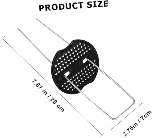 Heavy Duty Steel U-Shaped Ground Nails Fixing Turf Tool for Gardening Nail