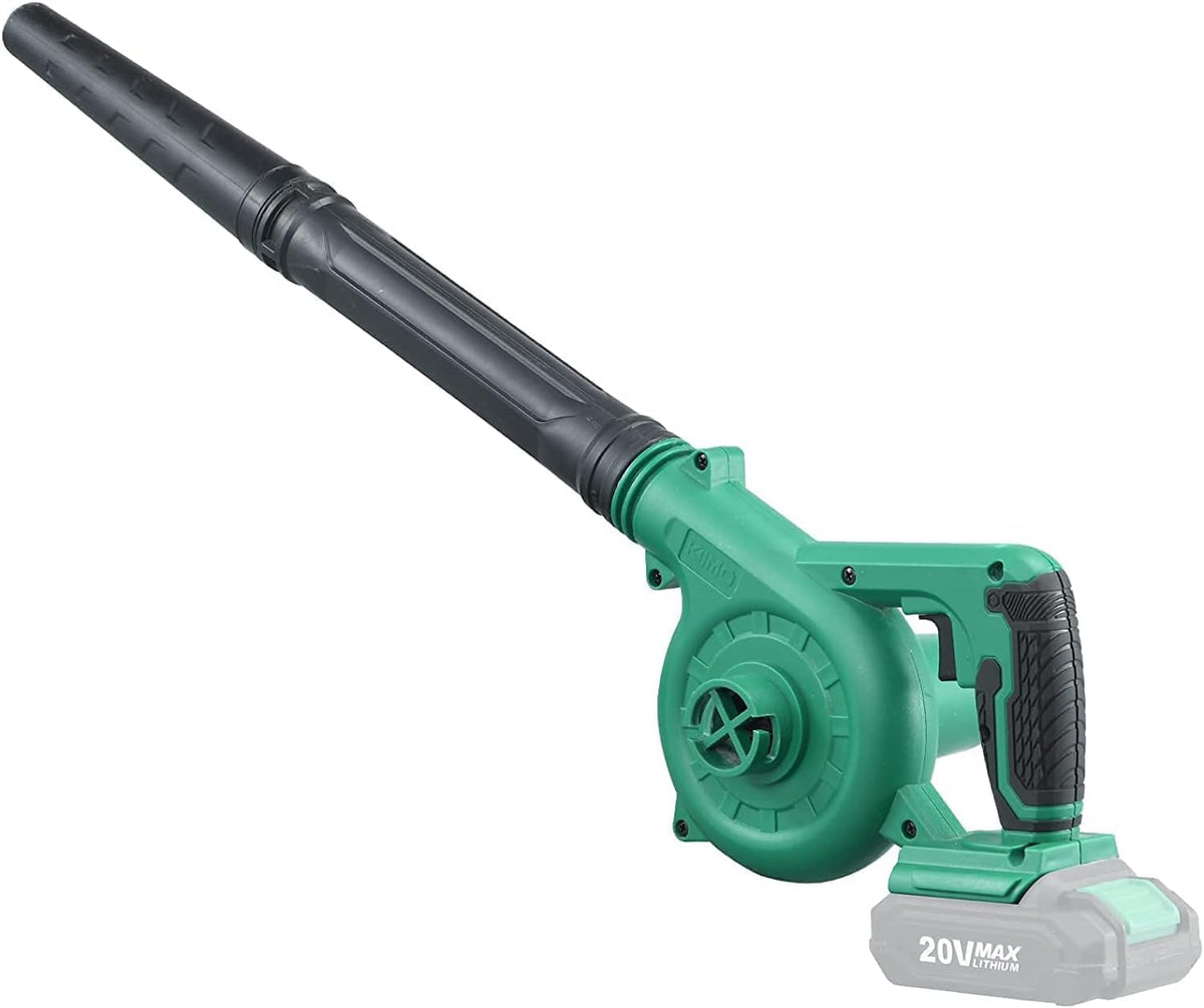 KIMO Cordless Leaf Blower & Vacuum with 2 X 2.0 Battery, 2-in-1 20V LCordless, 150CFM Lightweight (Battery Only) Not In Original Box