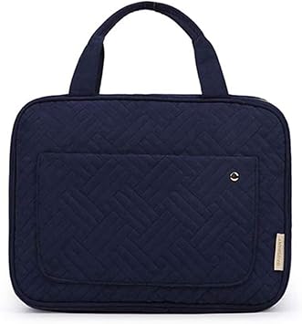 Cosmetics Storage Box Go Out Portable Carry-on Large Capacity Travel Makeup Bag 23 New Portable Makeup Storage Box (blue)