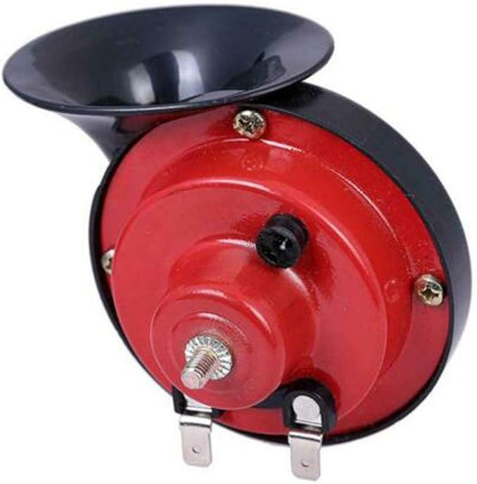 150DB Super Loud Train Horn for Truck Train Boat car Air Electric Snail Single Horn,12v Waterproof Motorcycle Snail Horn for Trucks, Cars, Motorcycle, Bikes  Boats (1pc)