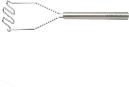 Small Potato Masher Small Masher,Professional 18-8 Stainless Steel Potato Masher. Vegetable Masher,Cooking And Kitchen Tools.