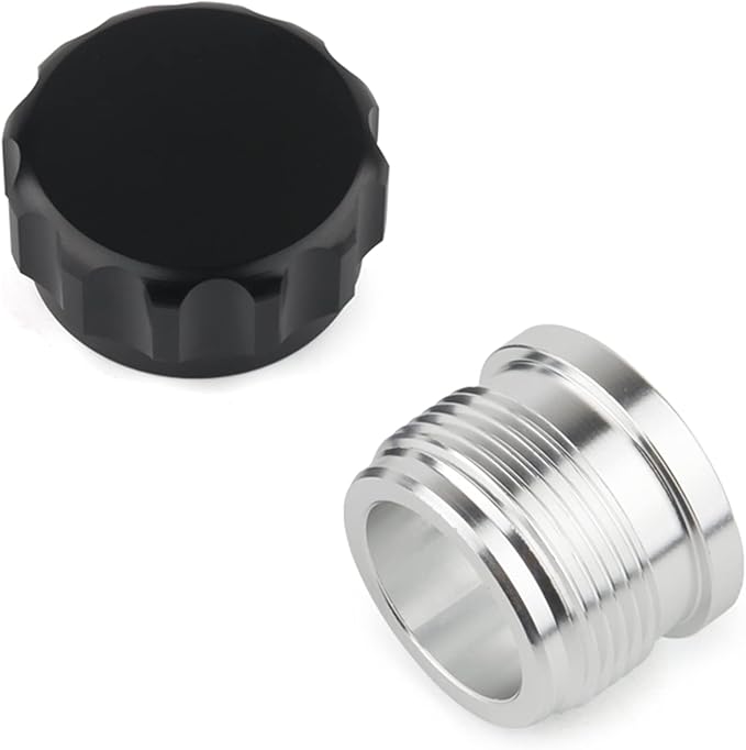 MR HELLO 2.5" Fuel Cap Weld on Filler Neck and Oil Tank Billet Aluminium Alloy