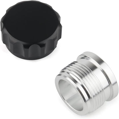 MR HELLO 2.5" Fuel Cap Weld on Filler Neck and Oil Tank Billet Aluminium Alloy