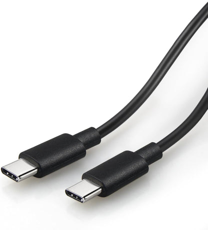 Smays Black 3ft USB C Charging Cable for iPhone 16 17 15 Series and USBc Car Charger - C to C Cord, 3 Foot