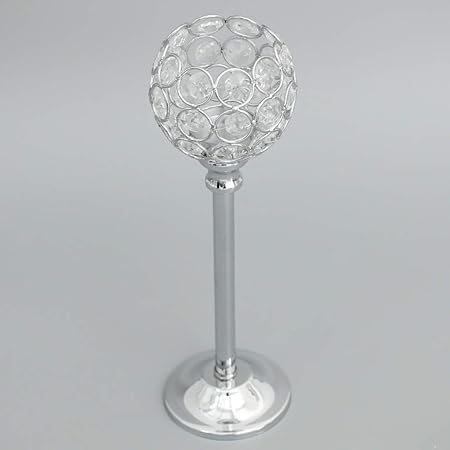 2PcsSet Crystal Mosaic Candle Holder Candelabra Countertop Tabletop Candlestick Holders