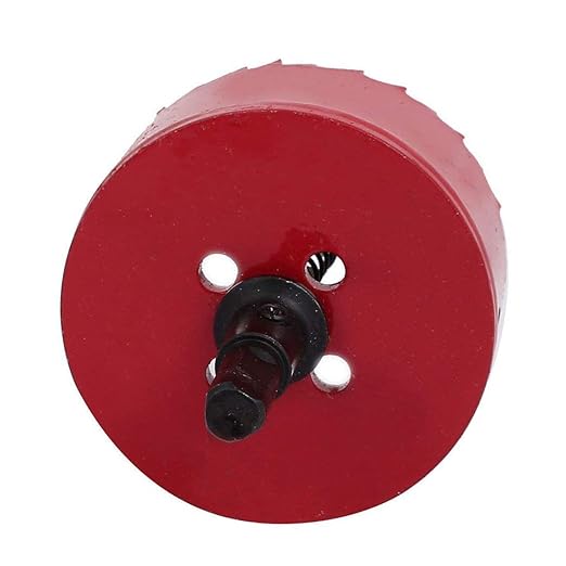 Luomorgo 75mm3 inch Hole Saw, 1 14 inch Cutting Depth HSS Bi-Metal Hole Cutter for Wood Cornhole Boards Plastic Drywall  Metal Sheet