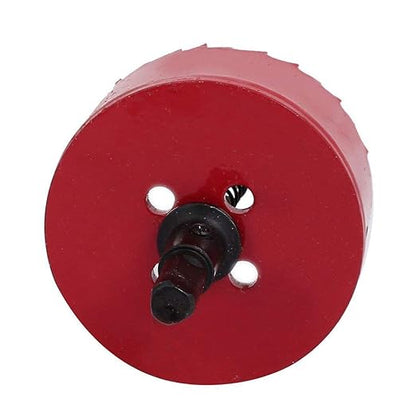 Luomorgo 75mm3 inch Hole Saw, 1 14 inch Cutting Depth HSS Bi-Metal Hole Cutter for Wood Cornhole Boards Plastic Drywall  Metal Sheet