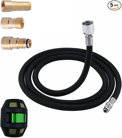 K-1219935-BC Hose or Kohler Pull-Down Kitchen Faucet, Pull-Out Hose with 13.5oz Weight Ball, Classic Pull-Out Hose for Kohler K-1219935-BC/K-1304674-BC Hose Replacement Parts
