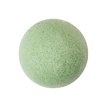 Natural Exfoliating Facial Sponge Makeup Remover Cleansing, Green