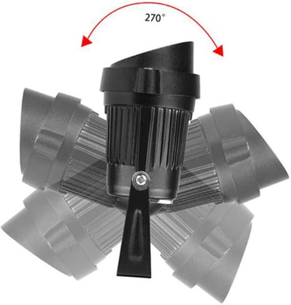 Angoily Outdoor Led Landscape Spotlight Cob Stake Light for Garden Pathway Decor Heavy Duty Warm Light for All Weather Conditions