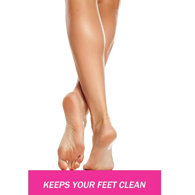 60Pairs(120feets) Premium Pink Spray Tan Feet Tanning Pads Protectors