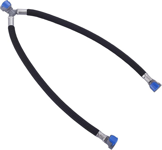 WOWOW Quick Connect Hose Hot and Cold Supply Hoses for Bathroom Faucet