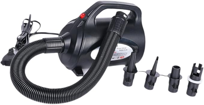 Electric Air Pump Inflator Deflator Pump Inflate and Deflate Air Pump for Exercise Ball Boat Swimming Rings Pool Float
