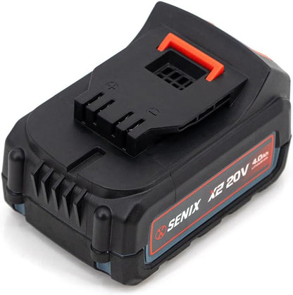 20 Volt Max* 4.0 Ah Lithium-ion Battery for 20V Lawn Mower,Snow Blower,Snow Shovel, Cordless Leaf Blower, Chainsaw,Power Tools, Fade-Free, Battery Indicator Lights, 1 Pcs