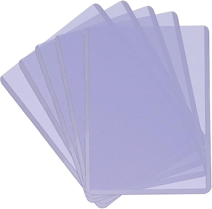 Ultra Pro 3" X 4" Clear Regular Toploader 25ct Top Loaders for Cards Baseball Card Protectors Hard Plastic Sleeves