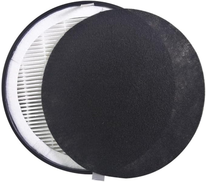 AMSAMOTION LV-H132 Air Purifier Replacement Filter, True HEPA Filter, LV-H132-RF, Compatible with Levoit LV-H132 Air Purifier 2pack