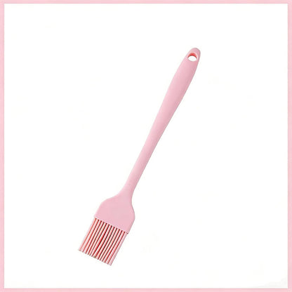 Only 1 left Silicone Basting Brush for Cooking Baking and Grilling, Heat Resistant Bristles for Oils Butter Sauces and Marinades, Dishwasher Safe, Pink