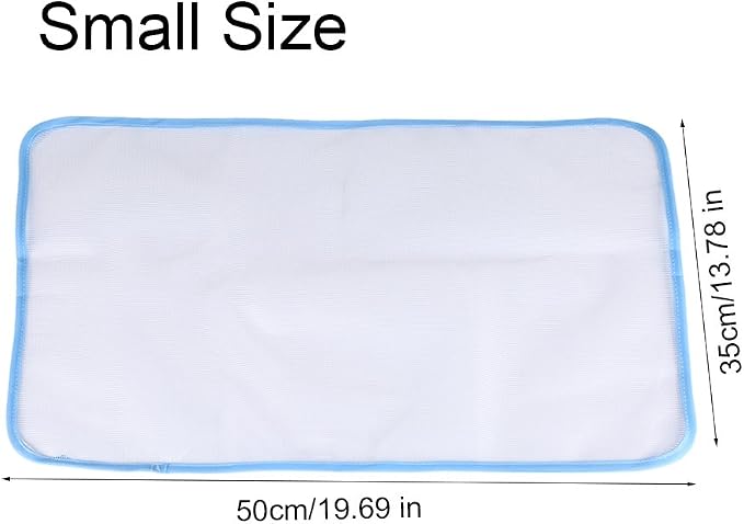 Cyrank Ironing Mat Ironing Pad, Portable Travel Ironing Mat Household High-Class Thick Padding for Washer,Dryer,Table Top,Countertop,Ironing Board (Small)