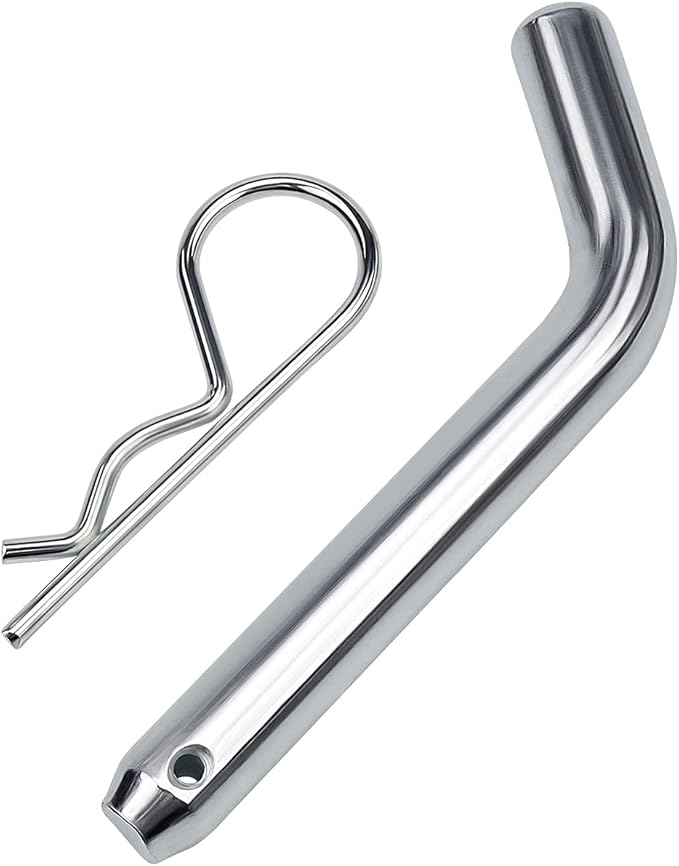 Cenipar Trailer Hitch Pin  Clip with Grooved Head, 58-Inch Diameter, Fits 2 or 2-12-Inch Receiver
