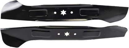 CUB CADET 942-04244A 23.25" High-Lift Blades 2-Pack RZT46 LTX 1042 1046 Z-Force XT1 XT2 Mowers