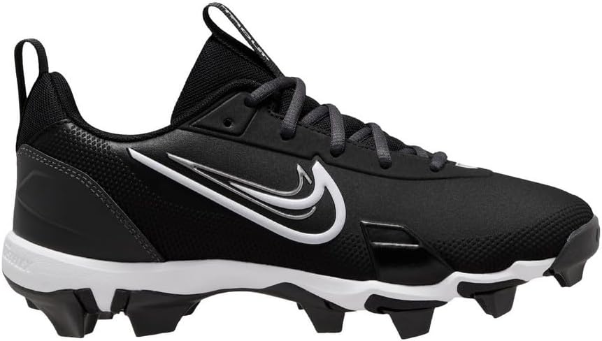 2.5 Y, Nike Youth Force Trout 9 Keystone Low Rubber Baseball.