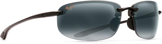 Maui Jim Polarized Men's and Women's Hookipa Rimless Reading Sunglasses Bi-Focal +2.50 (Trifold Case and a Cleaning Cloth)