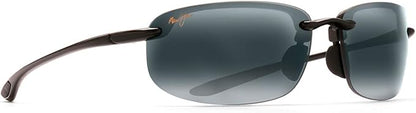 Maui Jim Polarized Men's and Women's Hookipa Rimless Reading Sunglasses Bi-Focal +2.50 (Trifold Case and a Cleaning Cloth)