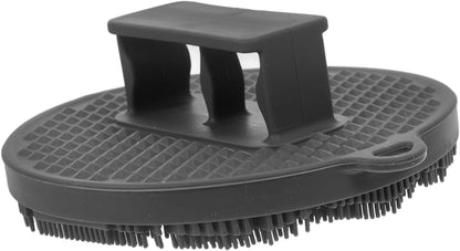 CALLARON Shower Brush for Exfoliating Body Scalp Ergonomic Design Comfortable Bath Scrubber Deep Cleanse for Men Women Durable Stylish Deep Pearl Bag Packaging