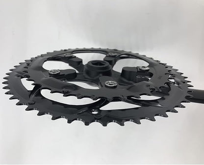 52T42T x 170mm Crankset for Mountain Road Bike Fixed Gear Bicycle (52T42T Chainring)