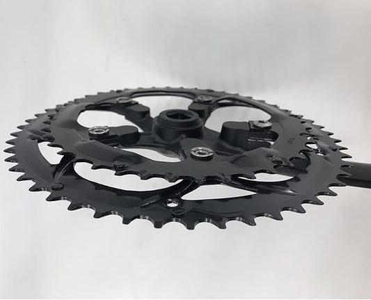 52T42T x 170mm Crankset for Mountain Road Bike Fixed Gear Bicycle (52T42T Chainring)