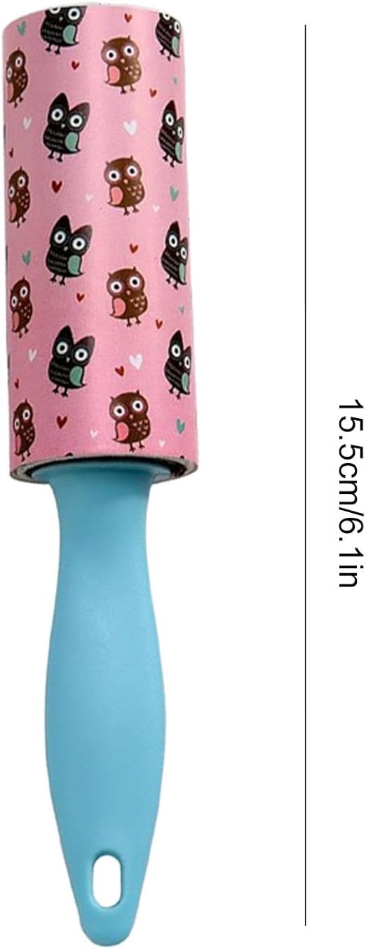 Sticky Hair Lint Roller Lint Roller for Clothes, Extra Sticky Lint Remover Brush Includes 30 Sheets, Lint Cleaner, Portable Pet Hair Remover Clothes Cleaner Roller Clothes Carpet Sofa Furniture, Blue
