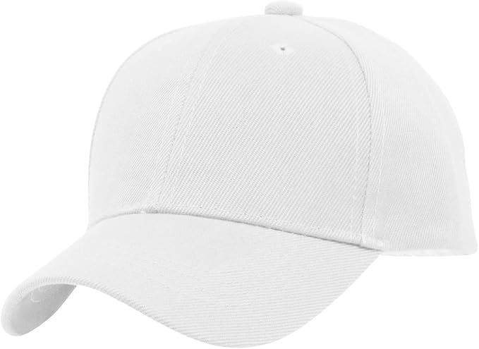 TOP HEADWEAR Blank Kids Youth Baseball Adjustable Hook and Loop Closure Hat