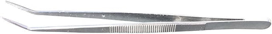 6-Inch Angled Pruning Tweezers for Garden Cactus and Succulent Trimming - Heavy-Duty Stainless Steel Tool for Precise Pruning and Maintenance