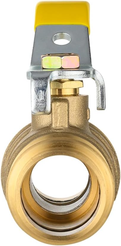EFIELD 34" Press X Press Ball Valve with EPDM O-ring,14- Turn Full Port Shut Off Stop Ball Valve For Copper Tubing Connection (1),(VALVE243)