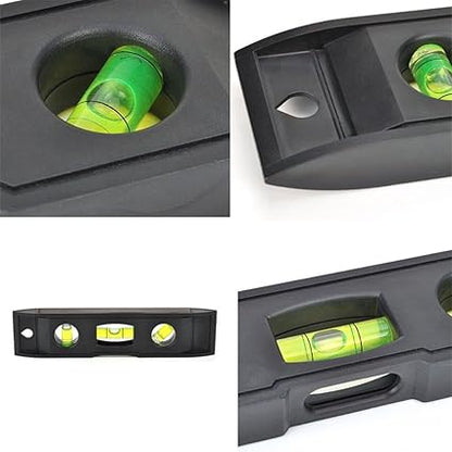 Magnetic Torpedo Level, Spirit Level 3 Bubble Torpedo Magnetic Level Bubble Measuring Tool (6 inch)