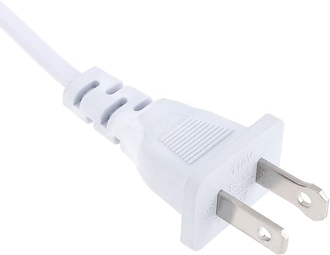 RTNLIT T5 T8 LED Cable Connector Power Cable, 6ft 3-Pin LED Lamp Extension Cable with Power Off Switch, Plug Supply Connection Line