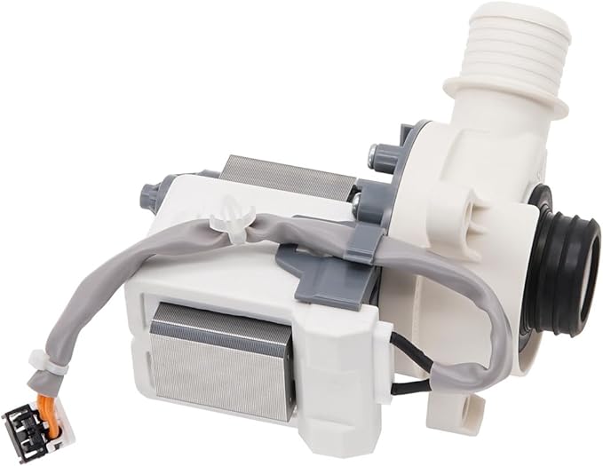 Washer Drain Pump Assembly For GE Hotpoint Washer GTW HTW PTW Series, Replace OE Part  WH23X24178, WH23X27574, 4958182, AP6889136, PS12723115, EAP12723115, 290D1201G001, B40-3A01, B30-3A02