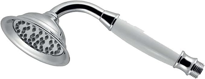 Retro Bathroom Chrome Plated Plastic Vintage Bath Shower Head Replacement