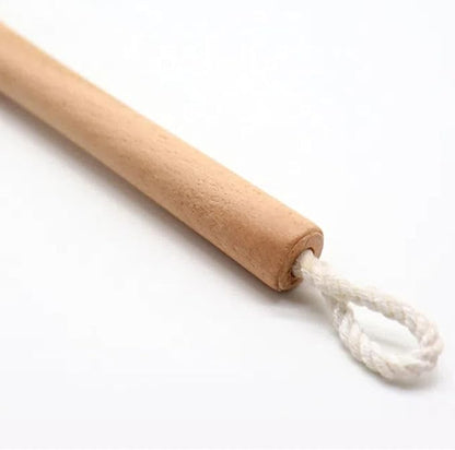 Natural Coconut Palm Long-Handled Cup Brush Wooden Bottle Brush Without Dead Angle Water Cup Cleaning Artifact Cup Brush
