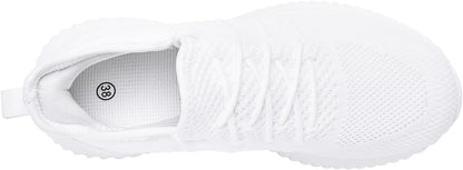 Breathable, anti-slip, lightweight memory foam sneakers for all-day wear, walking, yoga, or running.