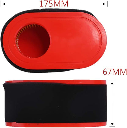 Air Filter with Pre-Filter for Huskee LT3800 LT4200 Craftsman LT1500 R1000 RER1000 T1000 T1200 Lawn Mower