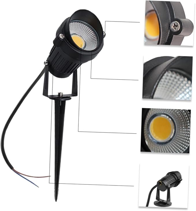 Landscaping Lighting Outdoor Spotlight Waterproof Lawn Lamp Solar Ground Lights Landscape Light for Yard Garden Decor
